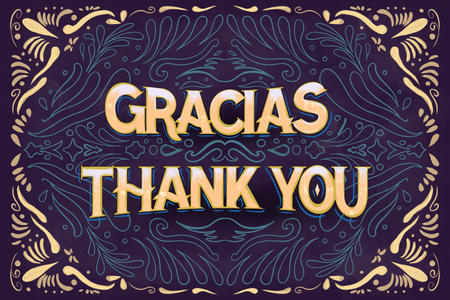 Gracias Thank You