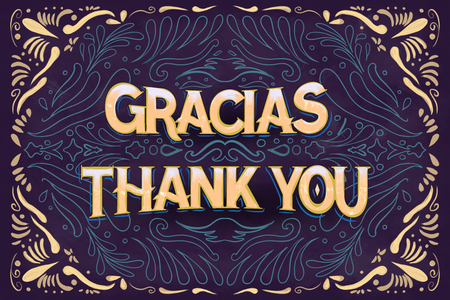 Gracias Thank You