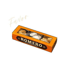 Romero favor box