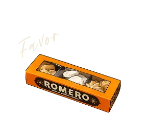 Romero favor box