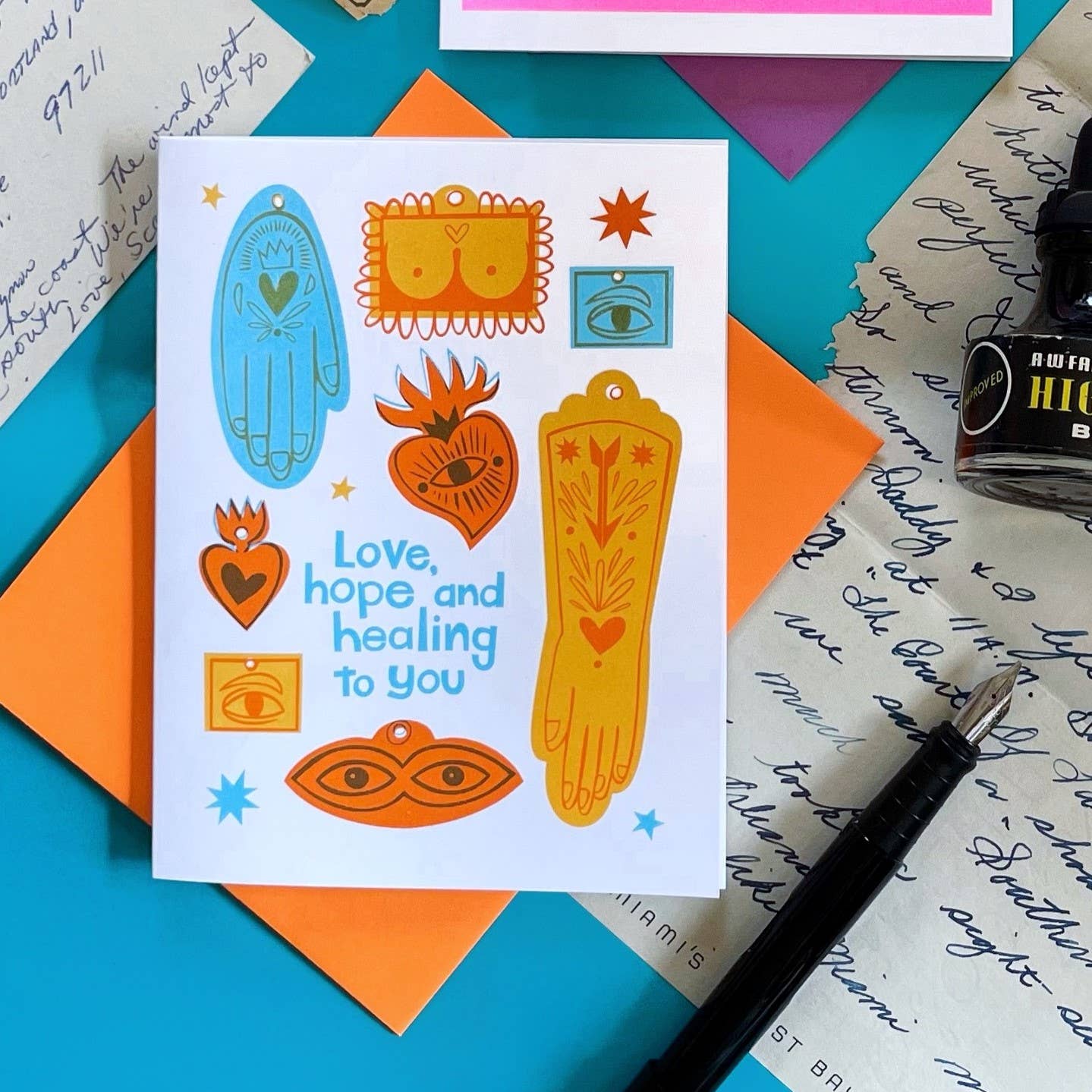 Hope and Healing Milagro - Get Well - Romero