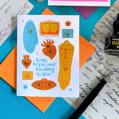 Hope and Healing Milagro - Get Well - Romero