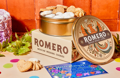 Las Mañanitas Birthday Song Cookie Tin Package