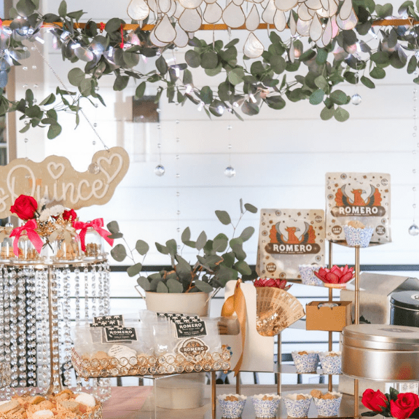 Quinceañera Celebration Cookie Package