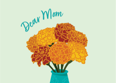 Dear mom card