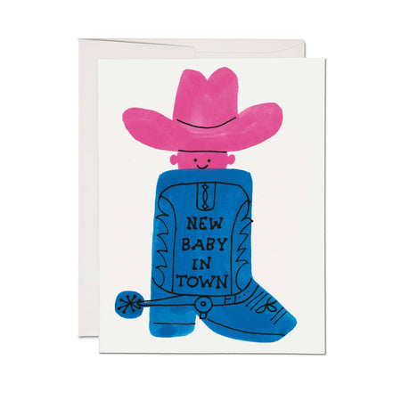 Welcome Baby in Boot- New Baby in Town